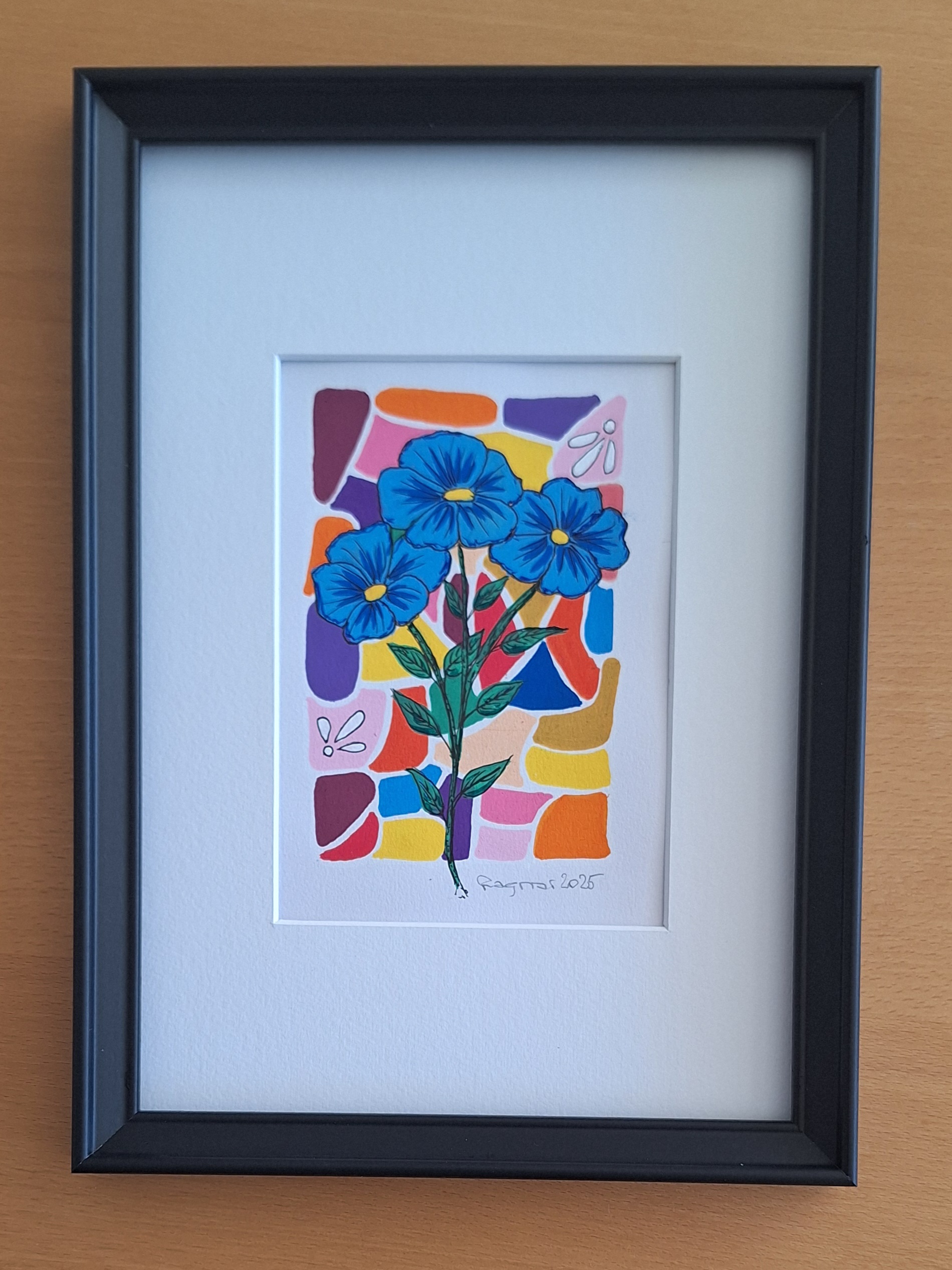 Málverk eftir Ragnar K Kristjánsson (A5) - Image 4