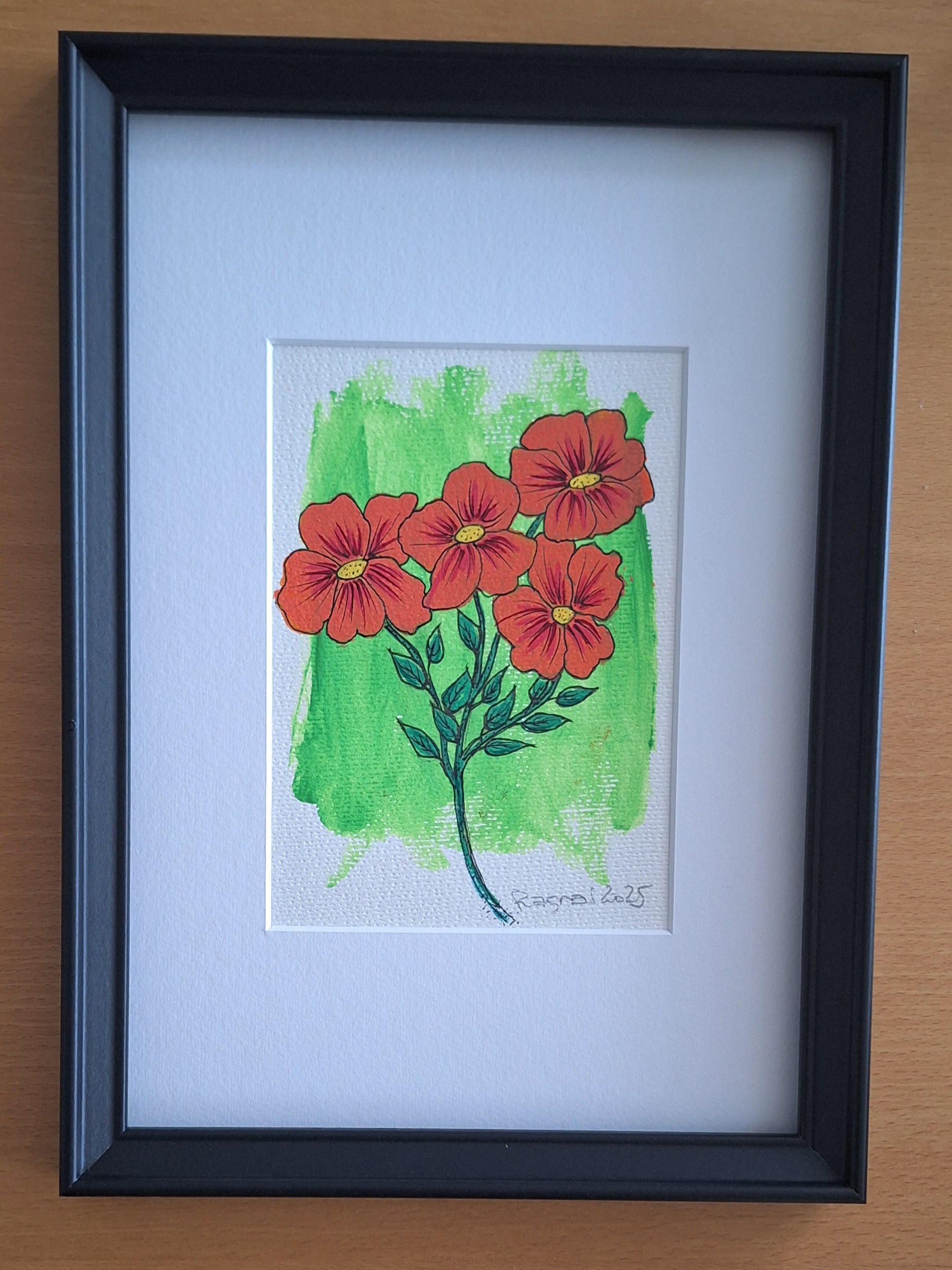 Málverk eftir Ragnar K Kristjánsson (A5) - Image 5