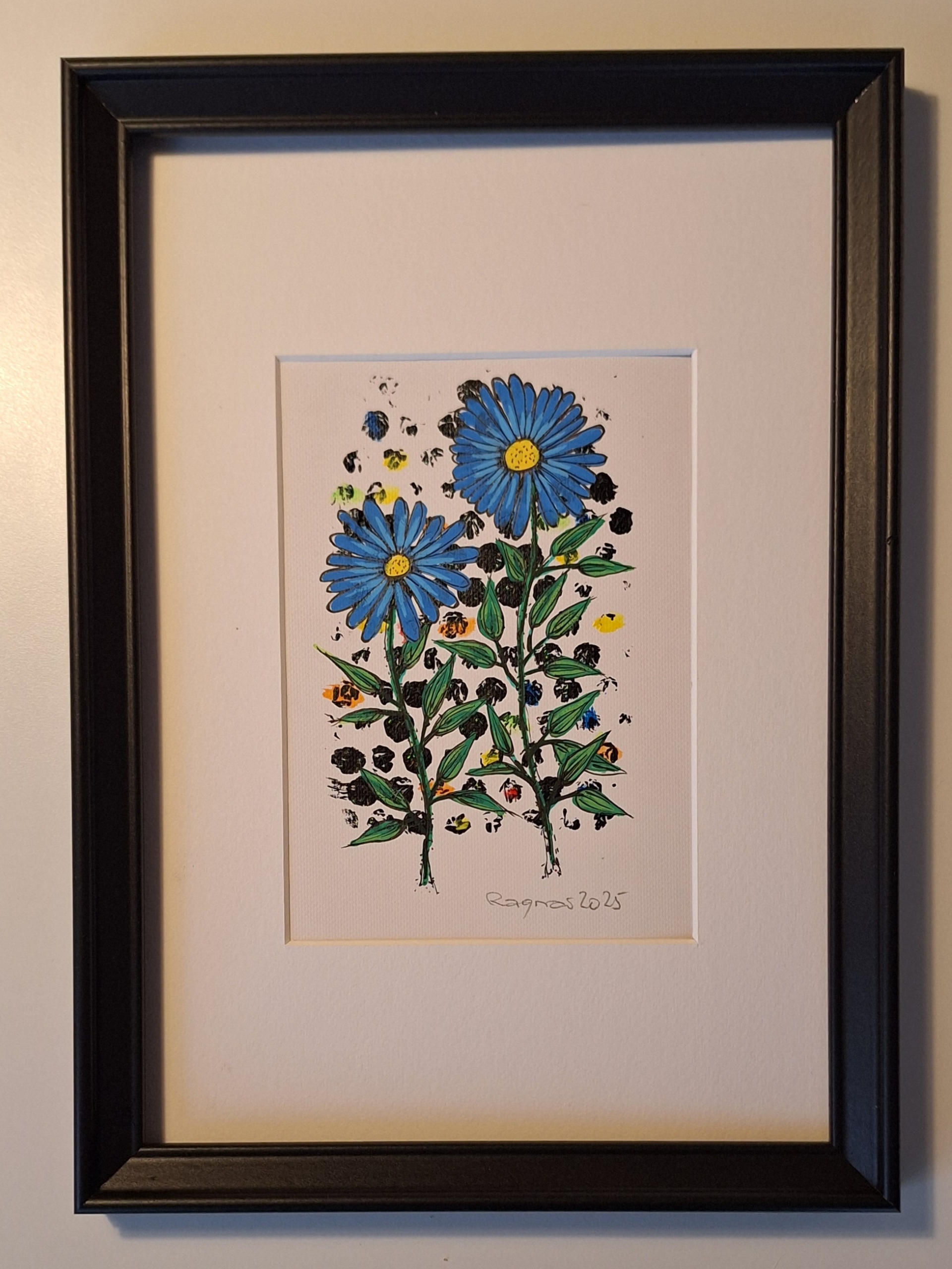 Málverk eftir Ragnar K Kristjánsson (A5) - Image 10